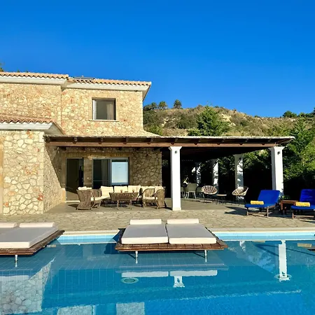 别墅 Kalypso Infinity Pool Livathos (Kefalonia)