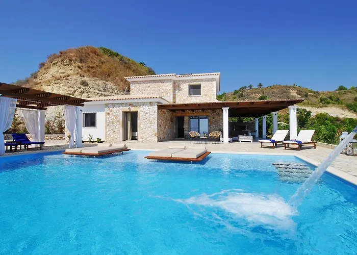 别墅 Kalypso Infinity Pool Livathos (Kefalonia)