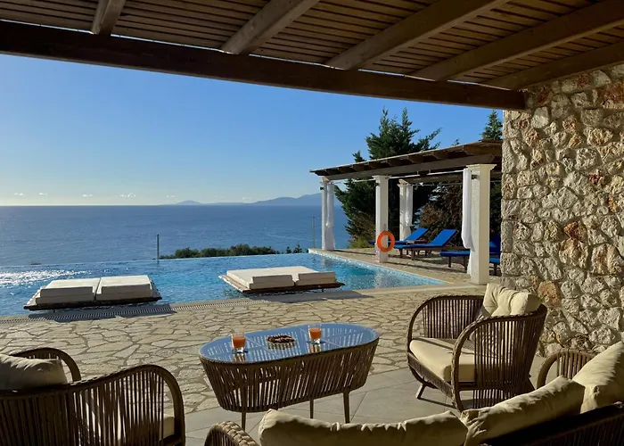 Willa Kalypso Infinity Pool Livathos (Kefalonia)